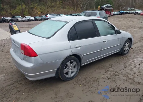 2004 Honda Civic Ex z USA, uszkodzony, nr VIN 2HGES25794H556103
